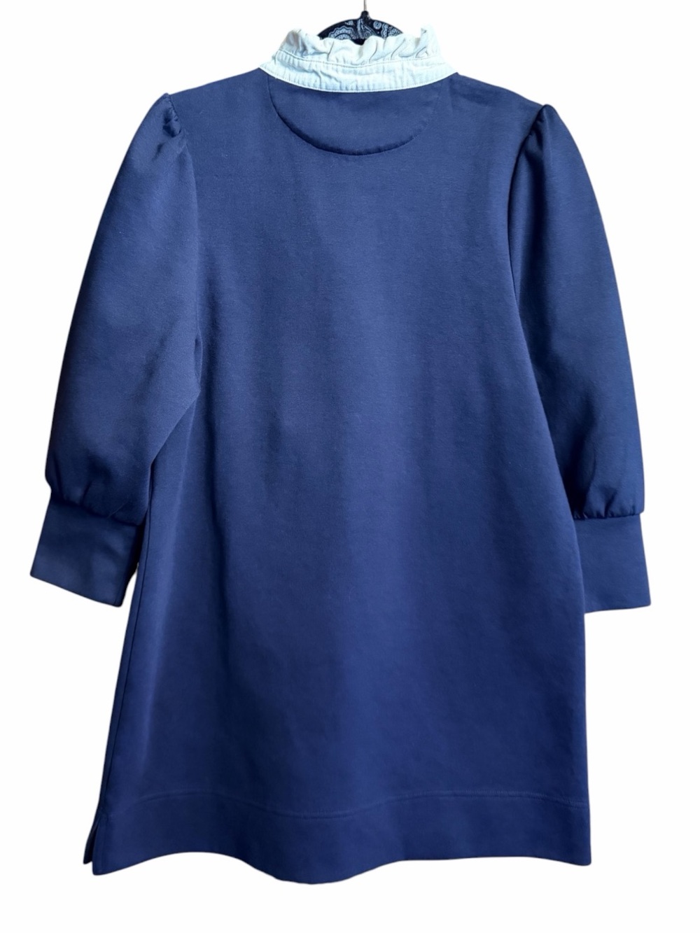 Tuckernuck Pomander Place Charlotte Terry Mini Dress Navy Size M - Picture 3 of 10
